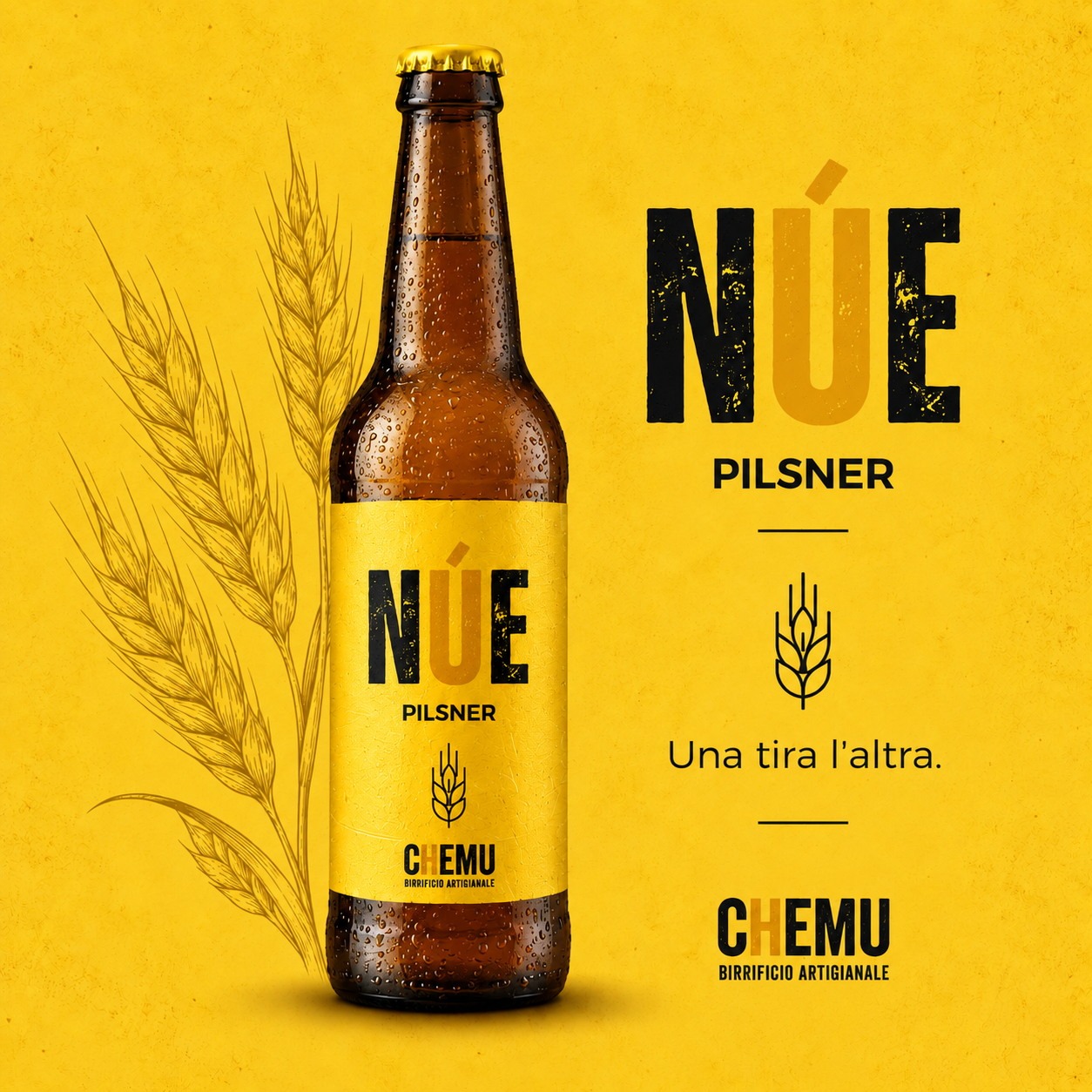 NUÈ — birra artigianale CHEMU da 50 cl