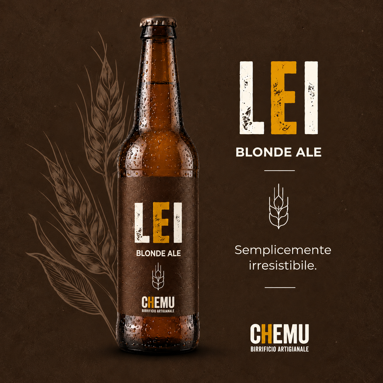 LEI — birra artigianale CHEMU da 50 cl